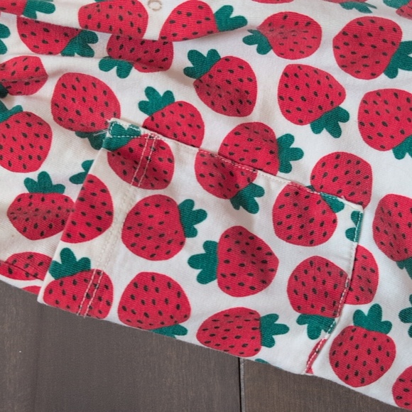 Hanna Andersson 3T Strawberry Playground Dress with Pockets - Picture 6 of 7